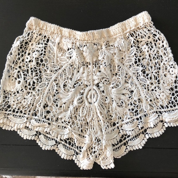 club z collection Other - Club z collection crochet swimwear cover up shorts